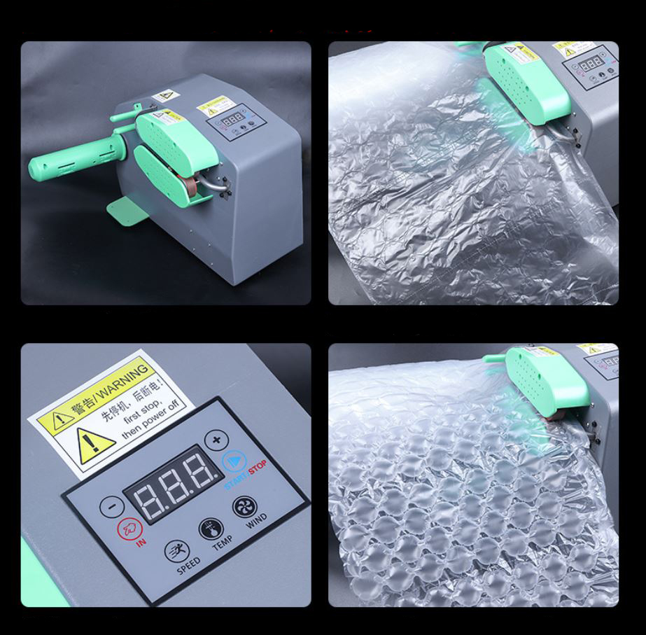 แผ่นกันกระแทกแบบเม็ดกลม (เม็ดกระดุม) Gourd Bubble Film ม้วน ยาว 300 เมตร