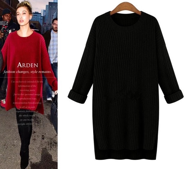 CO-009 ไหมพรม แขนยาว หนาวก่อนขายดีจนหมดสต๊อกจ้า สีเทา / ดำ / ไวน์แดง