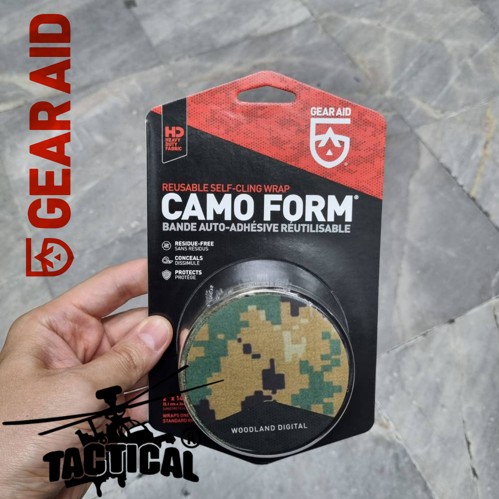 เทปพันปืน สโคป อื่นๆ ใช้ซ้ำได้ (Camo Form Reusable Self Cling Wrap)