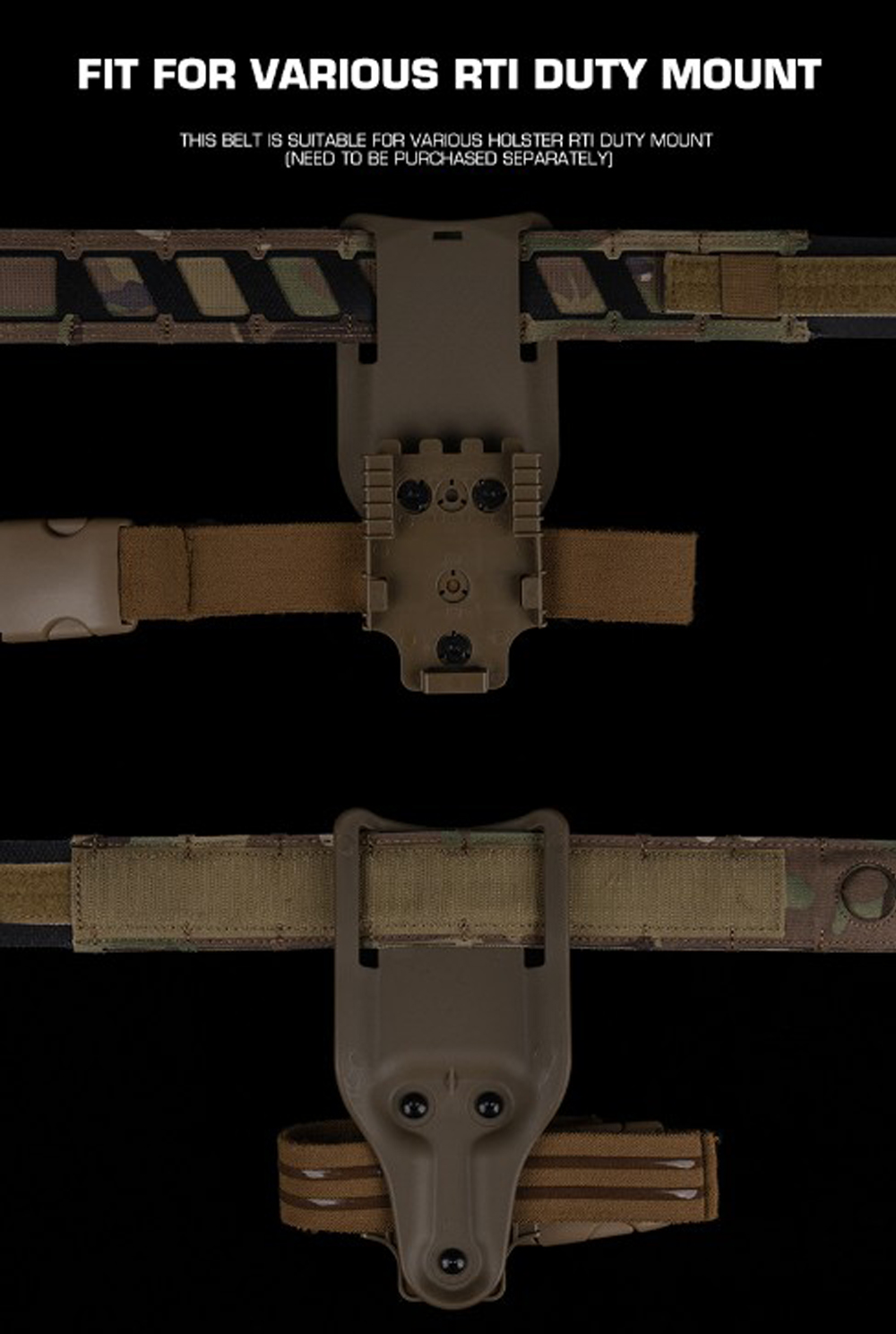 เข็มขัดแม่เหล็กยุทธวิธี 2 ชั้น (Magnetic Battle Belt)