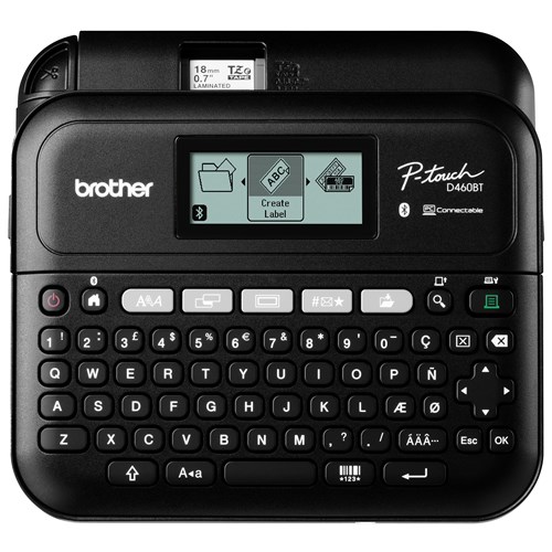 PT-D460BT เครื่องพิมพ์ฉลากแบบพกพา เชื่อมต่อ PC และ บลูทูธ