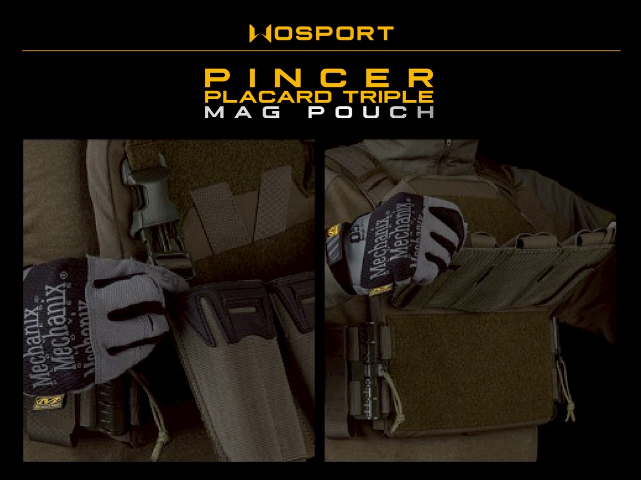 ซองแม็กกาซีนทรง Pincer (Wosport)