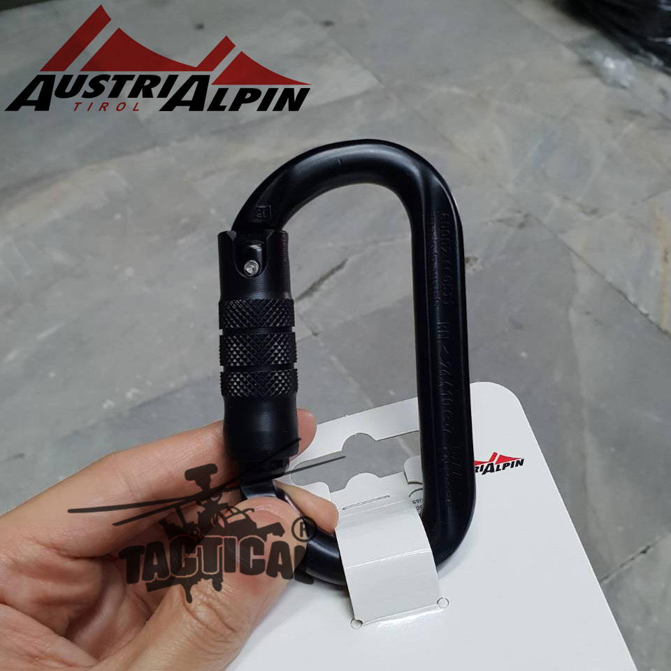 AustriAlpin Accessory Carabiner – OVALO ID 3 Way Autolock