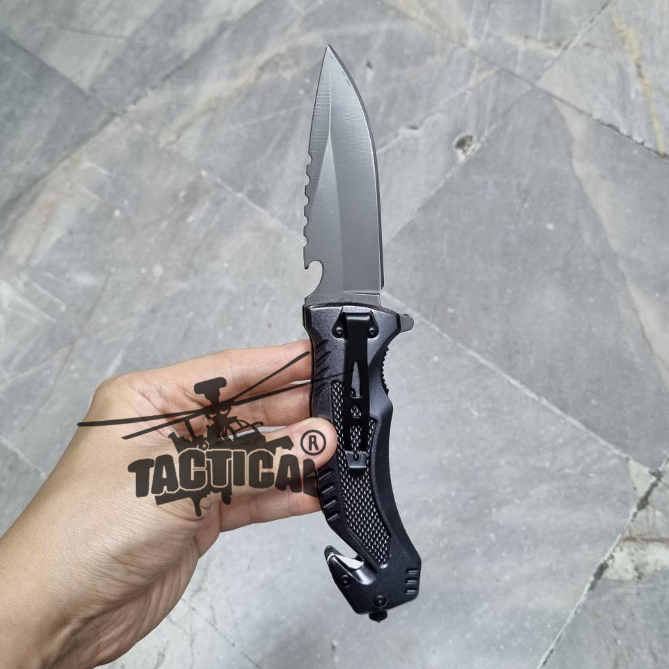 มีดพับ JEEP ลายไม้