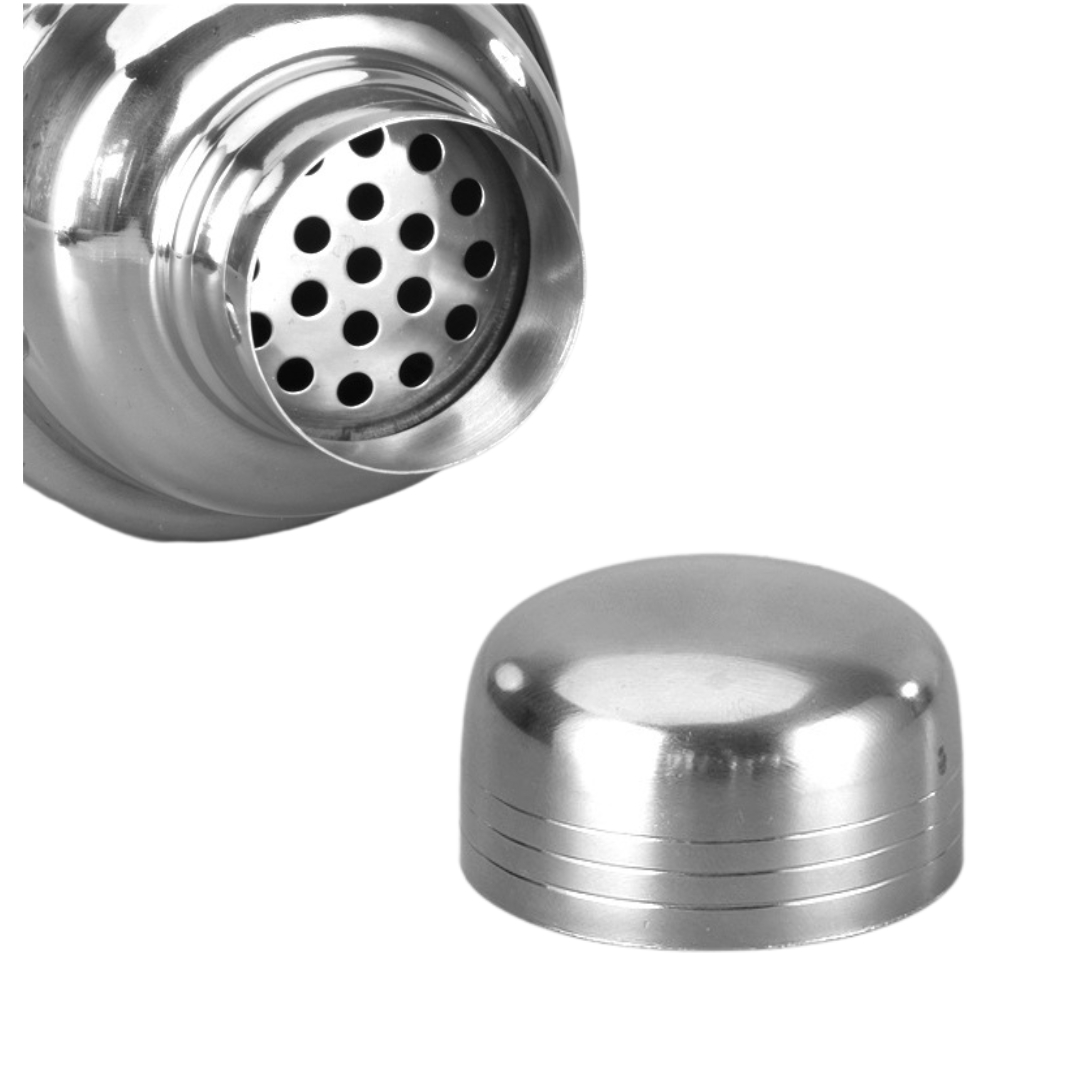 ถ้วยเชคเกอร์สแตนเลสทำค็อกเทล ขนาด 550 ML. รหัส 0445