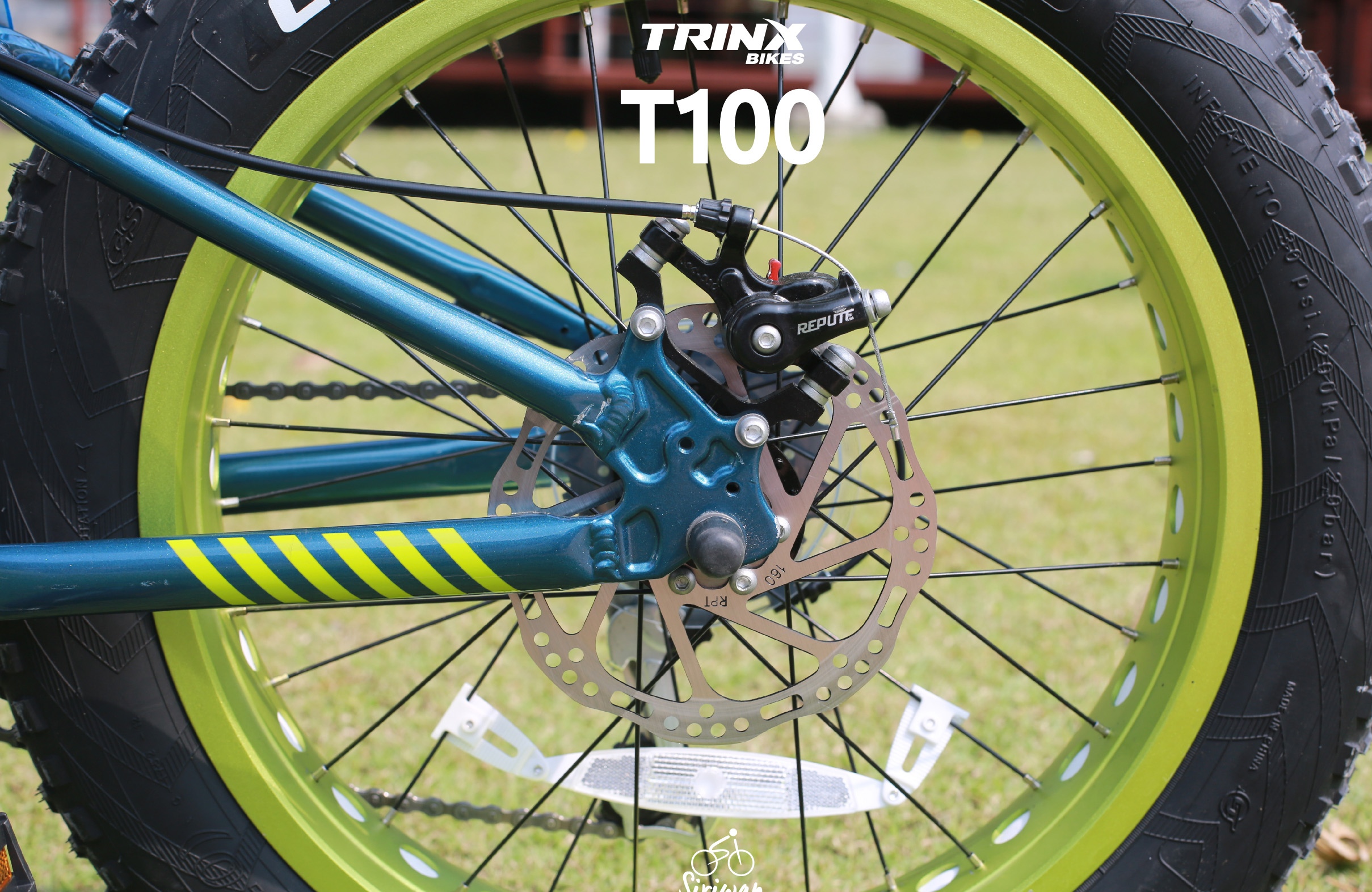 จักรยานเสือภูเขา TRINX T100 เฟรมอลูมิเนียม ล้อ 20 นิ้ว