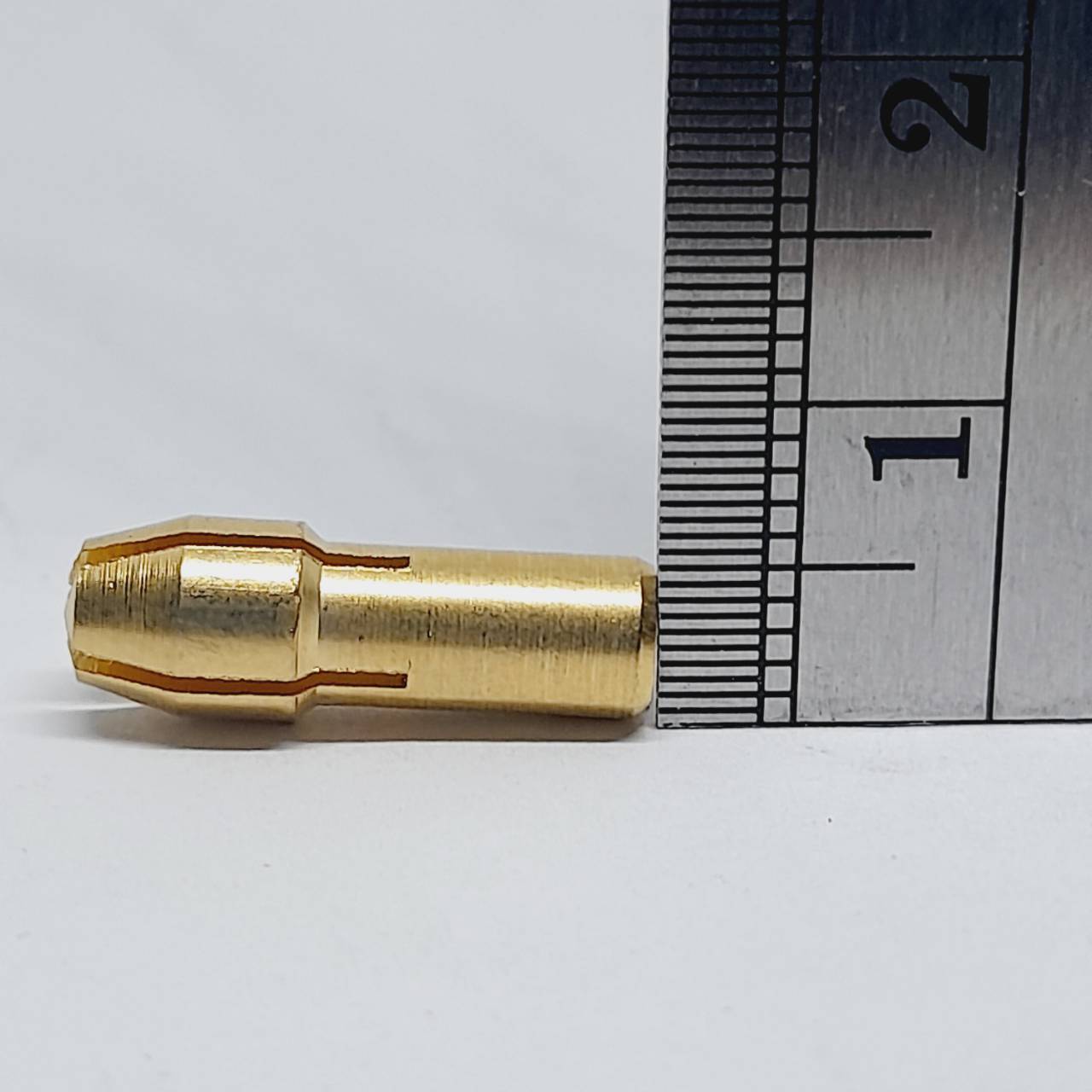 อะไหล่หัวจับก้านตีฟองนม ขนาด 1.5 มม.หนา 5 มม.สูง 18 มม. ทองเหลือ เสียบก้านตีฟองนม รหัส 2407