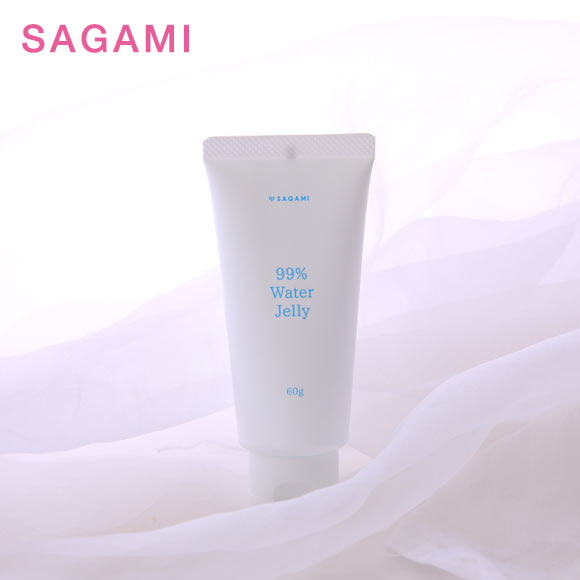 Sagami 99% Water Lubricant Jelly ซากามิ เจลลี่หล่อลื่นสูตรน้ำ 99% ขนาด 60ml สูตรน้ำเรียบลื่น ไม่เหนียวเหนอะหนะ