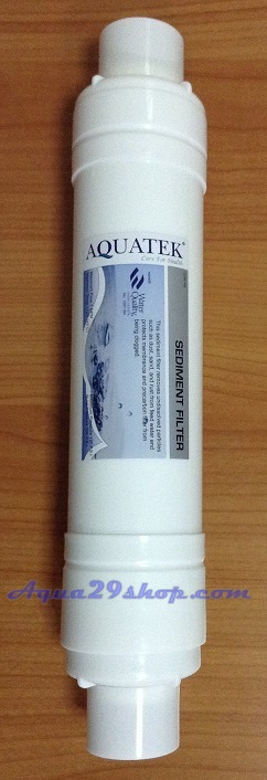 ไส้กรอง Inline AQUATEK Silver Sediment 2.5"x12" (One touch)