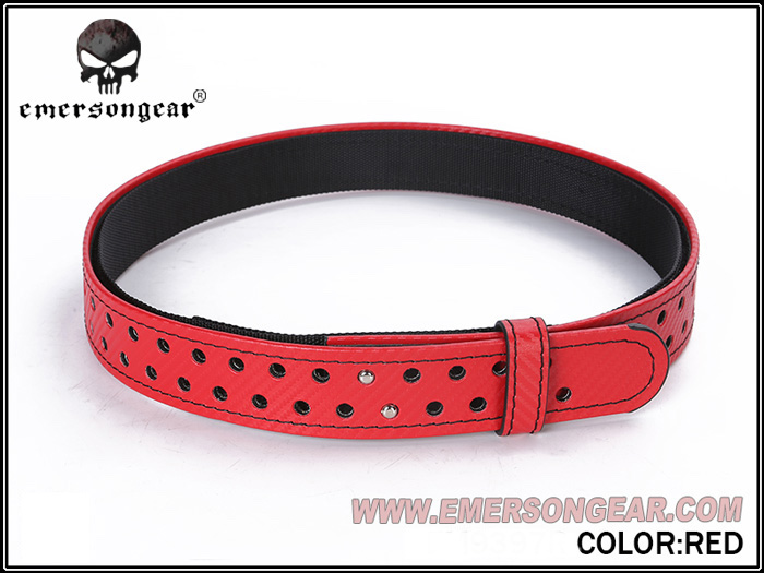 เข็มขัด IPSC ลายเคฟล่า ยี่ห้อ Emerson