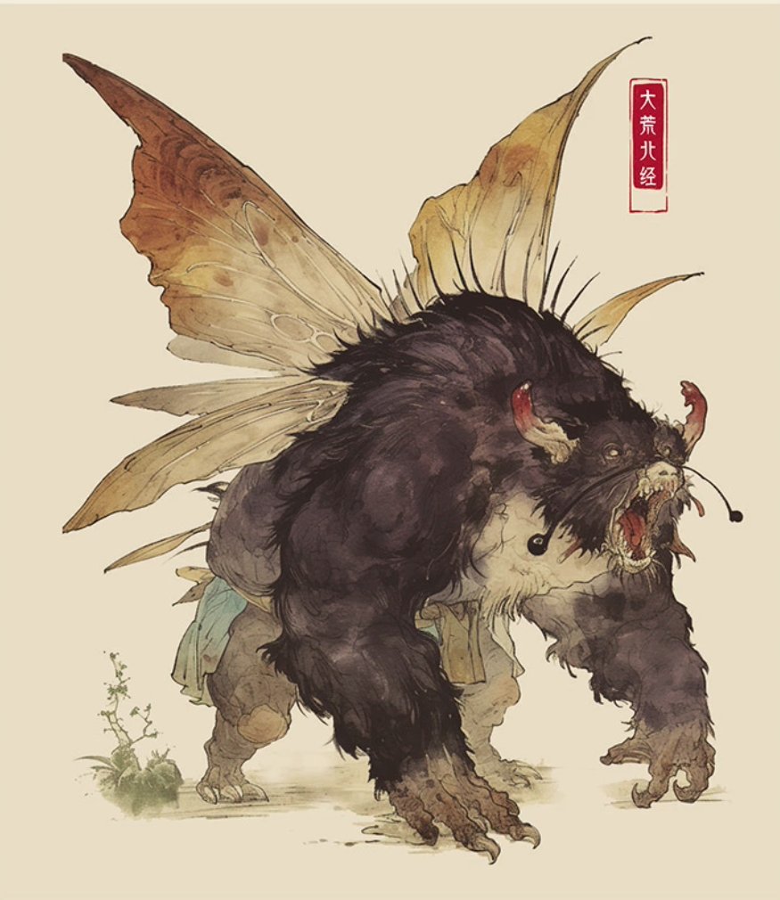 คู่มือภาพอสูรกายในตำนานซานไห่จิง