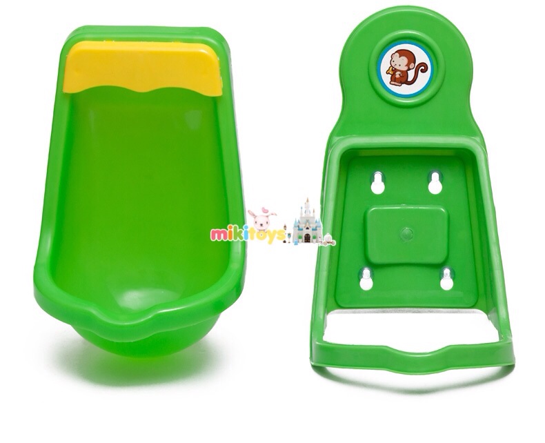 โถปัสสาวะเด็กชายแบบติดผนัง ++แถมแปรงล้างทำความสะอาด1ชิ้นต่อชุด**ฟรีค่าจัดส่ง