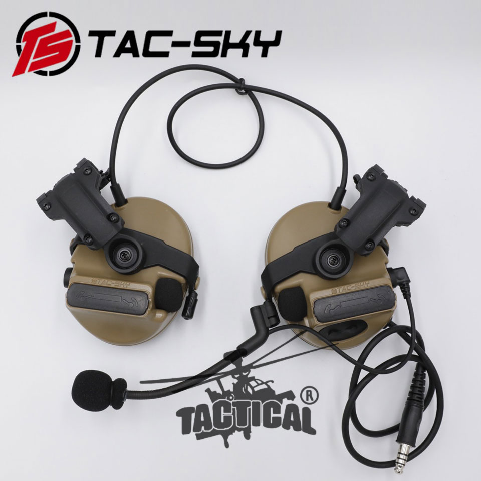 หูฟังสื่อสารตัดเสียงได้ ทรง Comtac III ยี่ห้อ Tac-Sky