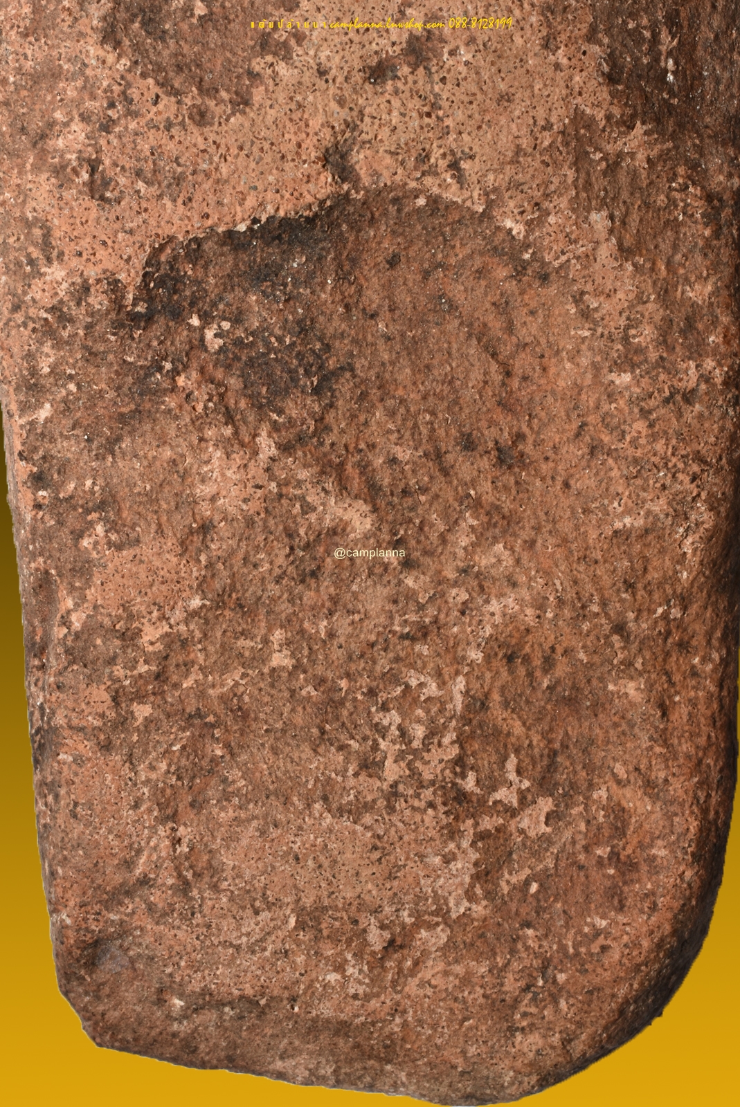 พระลีลาฝักดาบ เนื้อดิน กรุฝักตะคร้อ 2.5x9.5 cm งดงามงานศิลป์สุโขทัย เก่าเก็บจากกรุ
