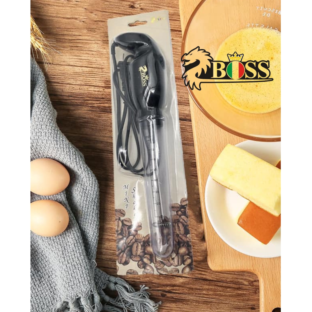 เครื่องปั่นฟองนมไฟฟ้า ตีฟองนมไฟฟ้า 25 วัตต์ BOSS รุ่น ZB500 หัวตี 1 ชั้น รหัส 0974