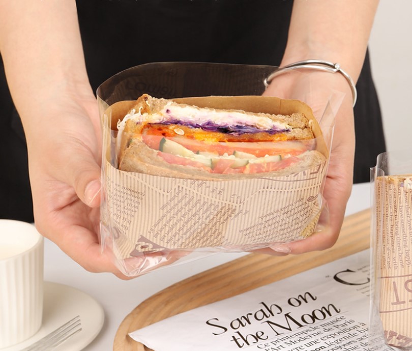 พลาสติกห่อแซนวิช (แพ็ค 100 ชิ้น)