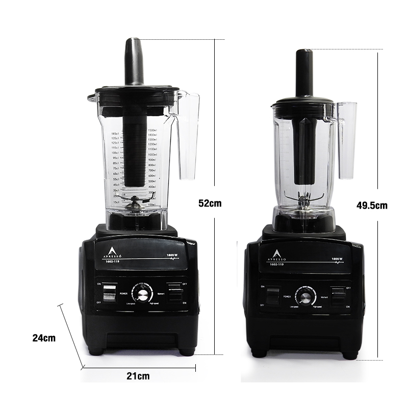 เครื่องปั่นเอเพรสโซ่ 1800W-28000RPM +แถมโถปั่น 1 ใบ (รับประกันเฉพาะมอเตอร์ 6 เดือน) รหัสสินค้า 1602-119