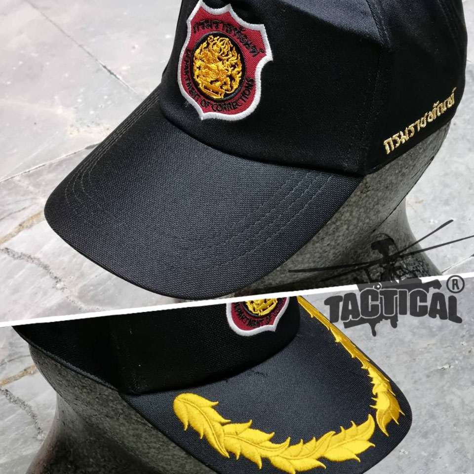 หมวกแก๊ป ราชทัณฑ์ ซิปหลัง