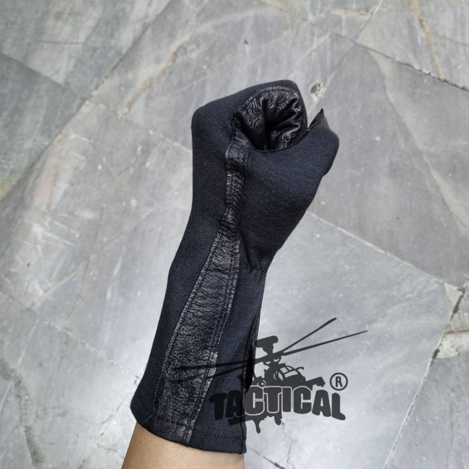 ถุงมือนักบิน ผ้า Nomex