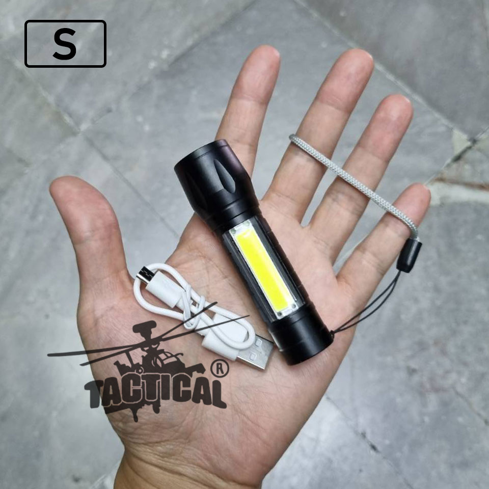 ไฟฉาย LED ชาร์จ USB (สว่าง)