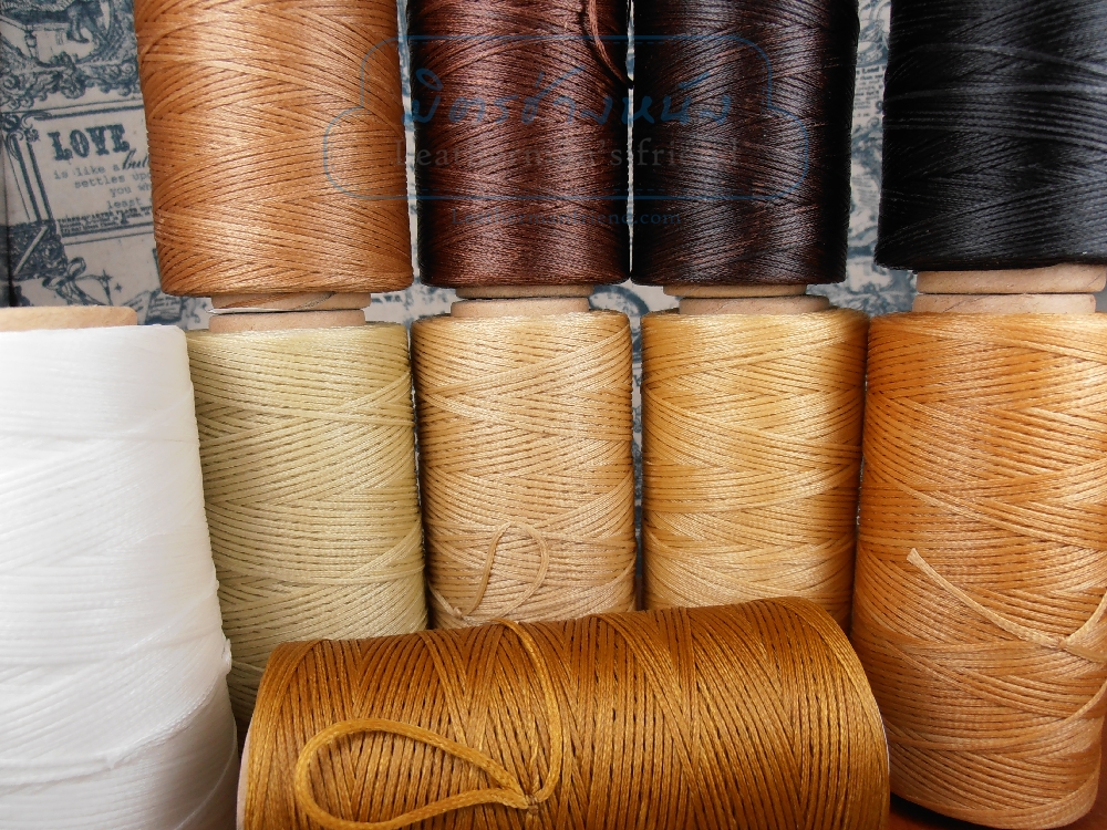 ด้ายเทียนนอก เบอร์ 210D ถักแบน กว้าง 1.1 มิล