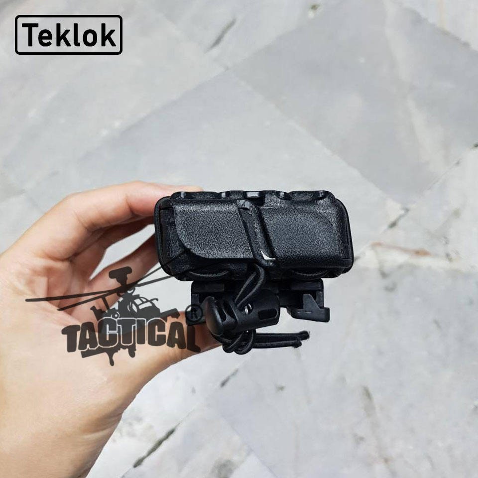 ซองแม็ก 5.56 Magazine Pouch ระบบล็อคแบบ Teklok / Molle / Belt Loop
