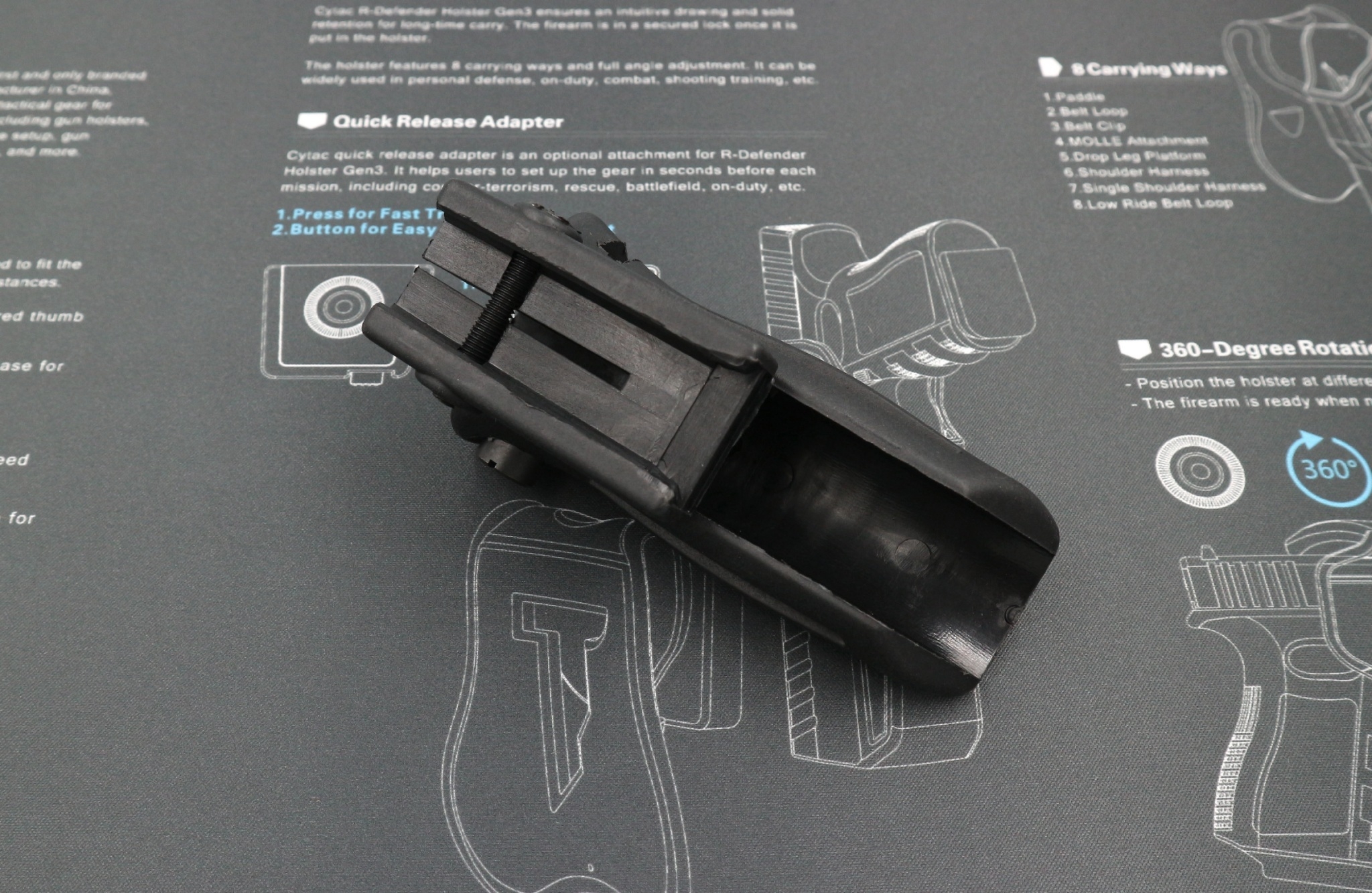 กริปมือหน้า ทรง AK รุ่นพับได้