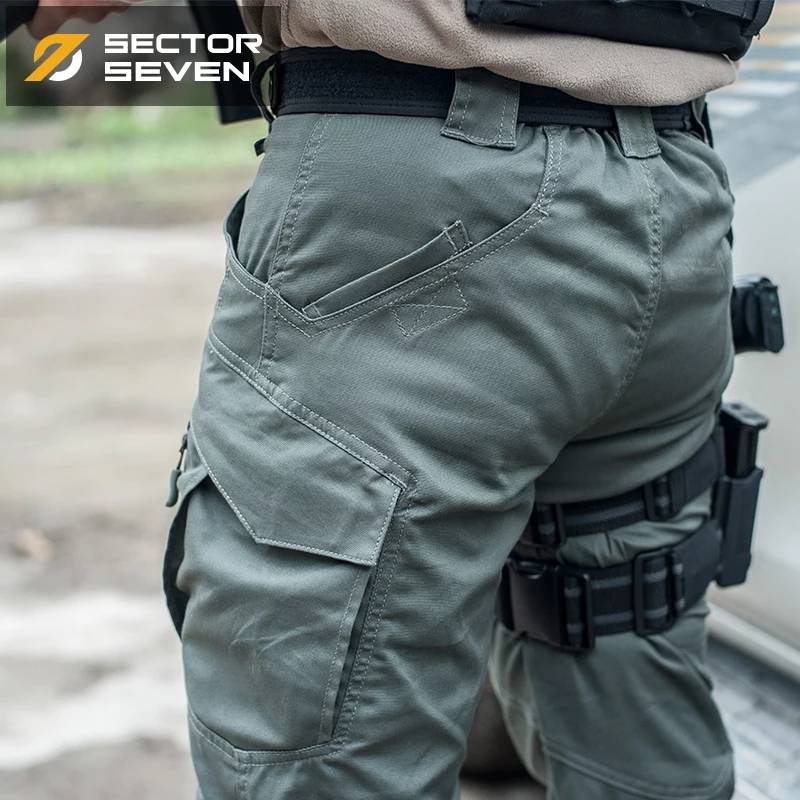 กางเกง Sector Seven IX9 เขียว ผ้าหนา ยืด กันน้ำ (ของแท้)