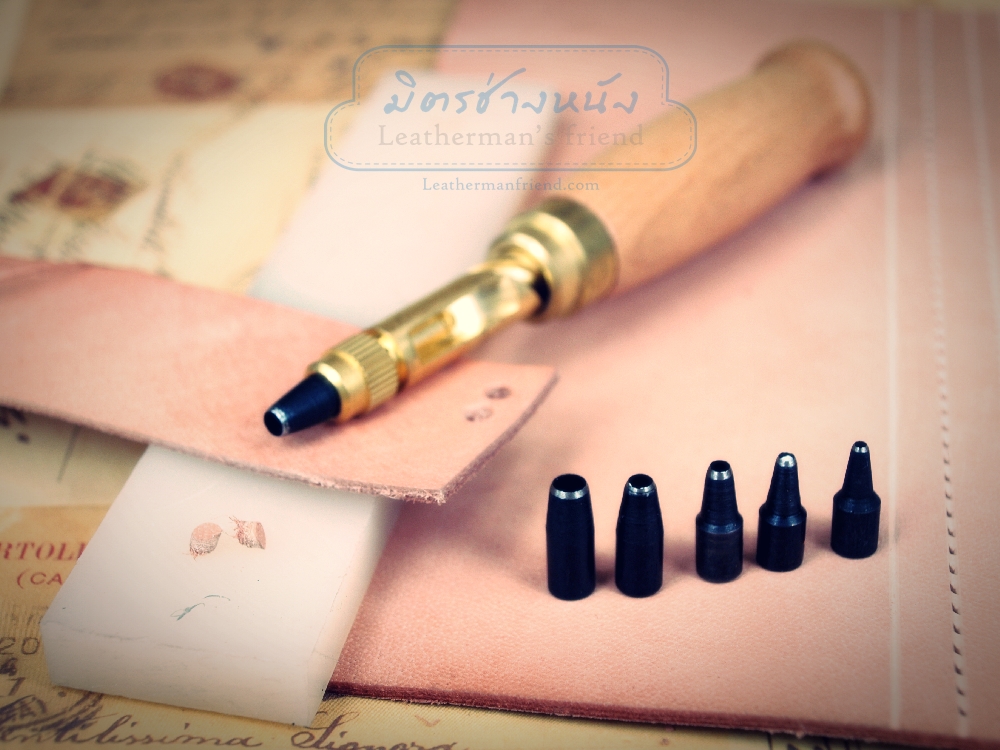 ชุดเจาะ ขึ้นลง แบบหมุม รุ่น 6 หัว เกลียวทองเหลือง 1.5/2/2.5/3/3.5/4mm