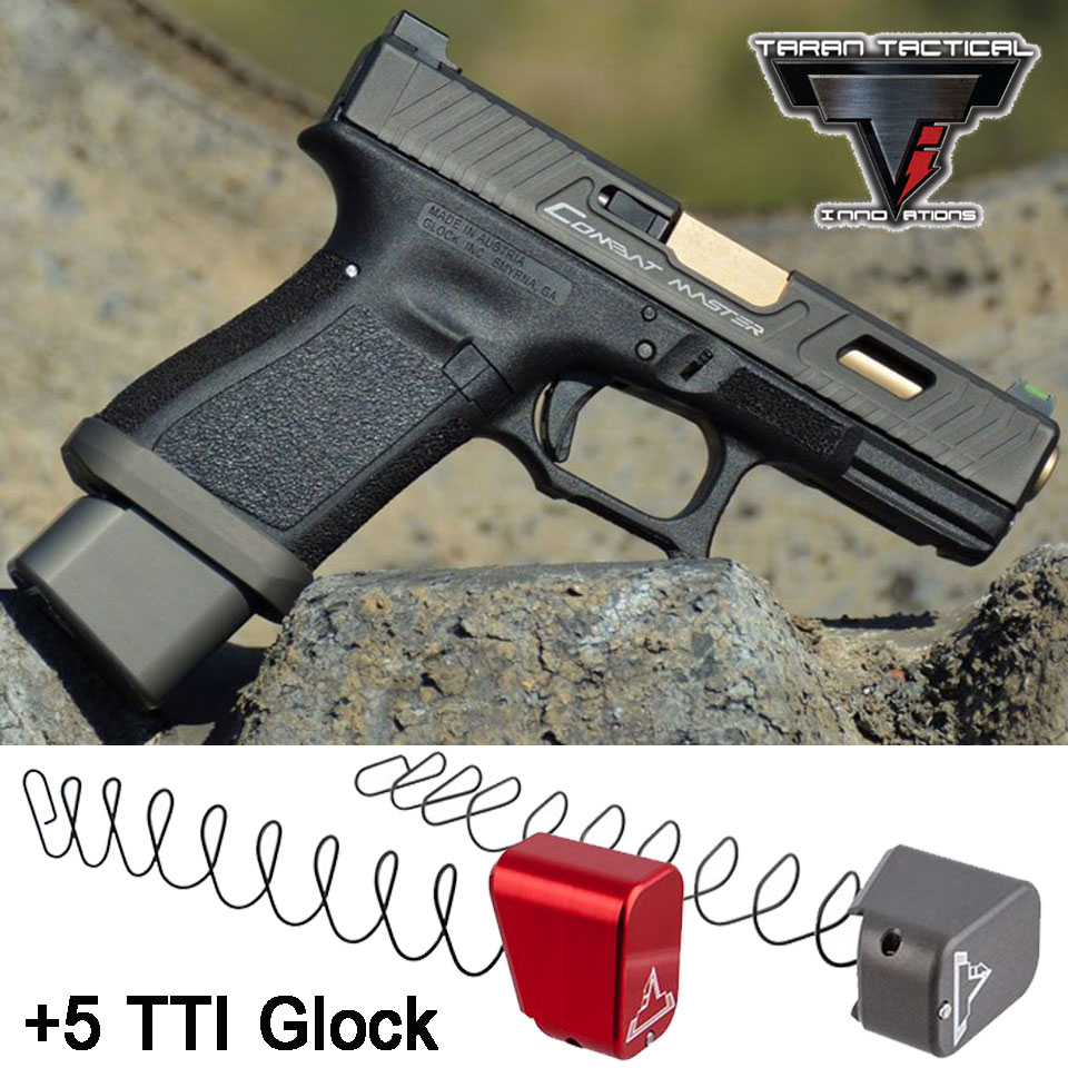ส้นแม็ก +5 TTI - Glock 17/18/19 (Gen 1-5)