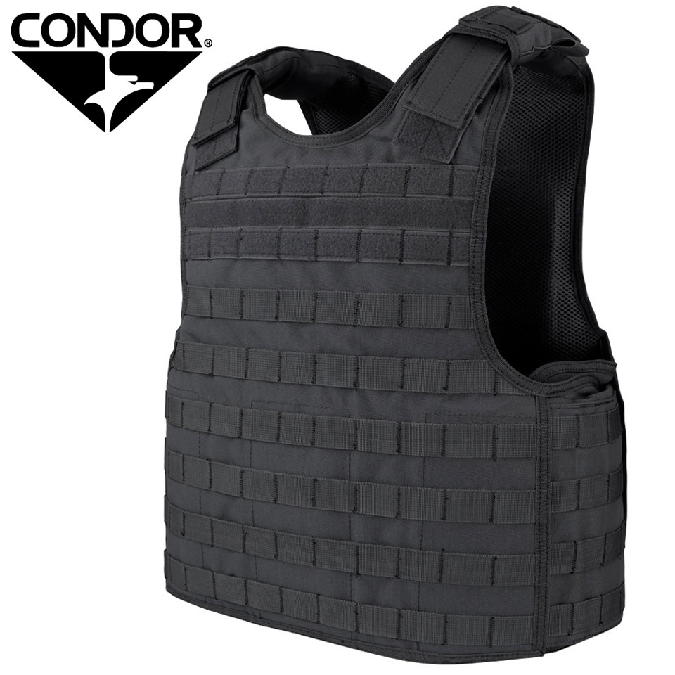 ปลอกเสื้อเกราะ Condor Defender Plate Carrier - Black