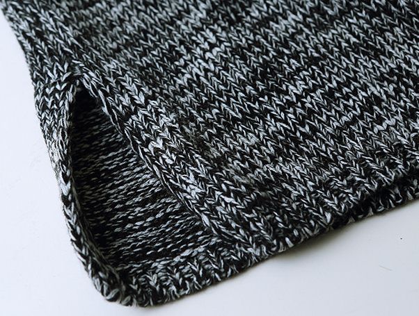 PreOrderเสื้อผ้าคนอ้วน - เสื้อโค้ทกันหนาวไซส์ใหญ่ ไหมพรมตัวยาวหนา ถักลาย สีเทา