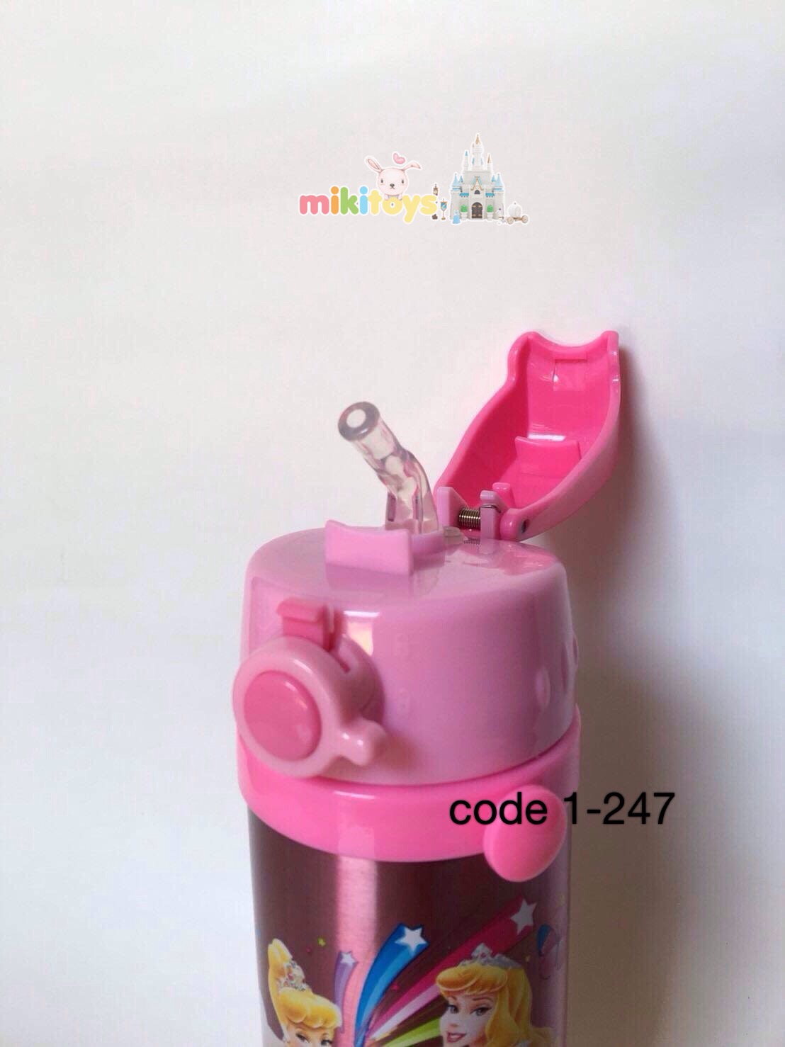 กระติกน้ำเก็บอุณหภูมิ Princess เจ้าหญิง สีชมพูหวานเจี๊ยบบบ 👸🏻ขนาด350ml.