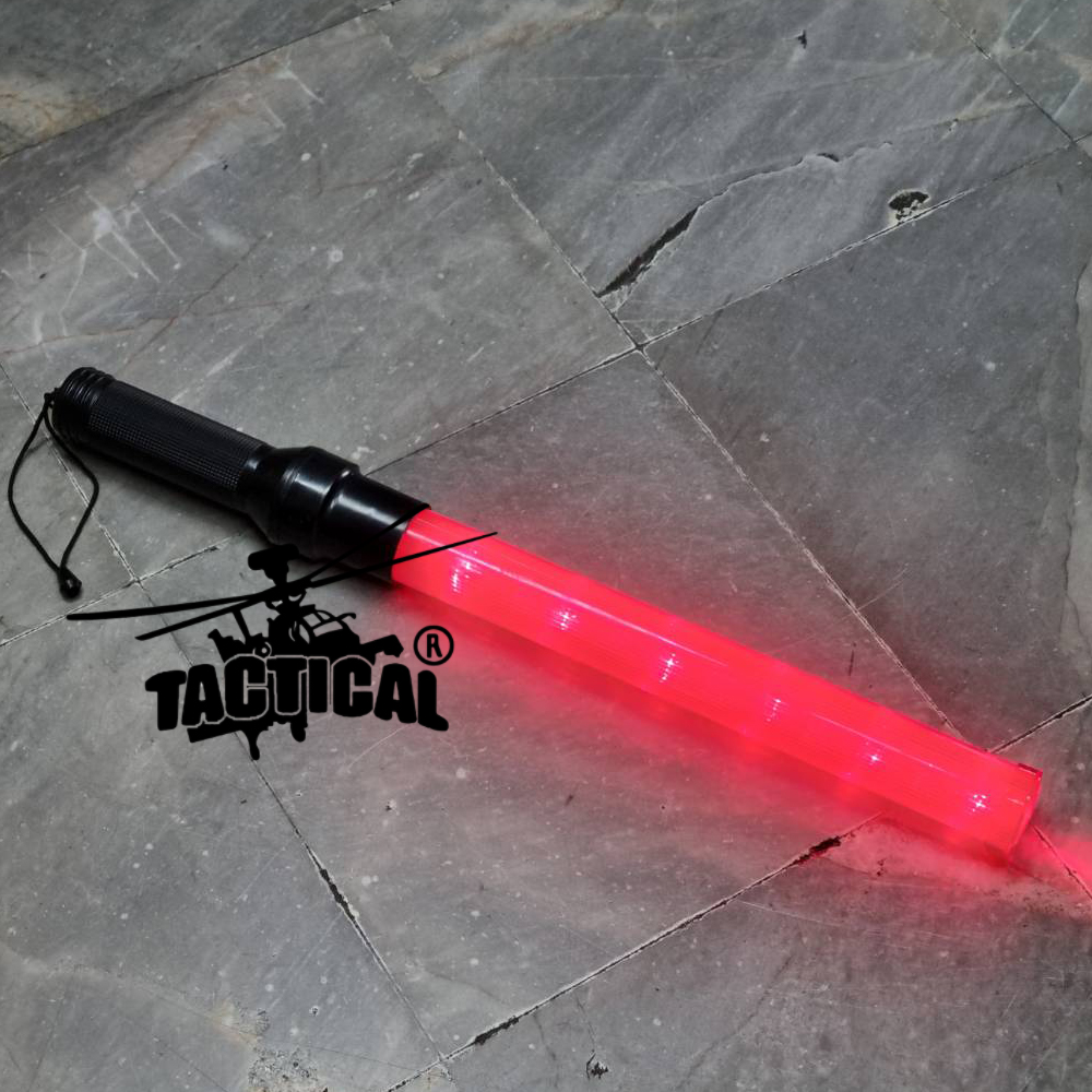 กระบองไฟจราจร ใส่ถ่านก้อนใหญ่