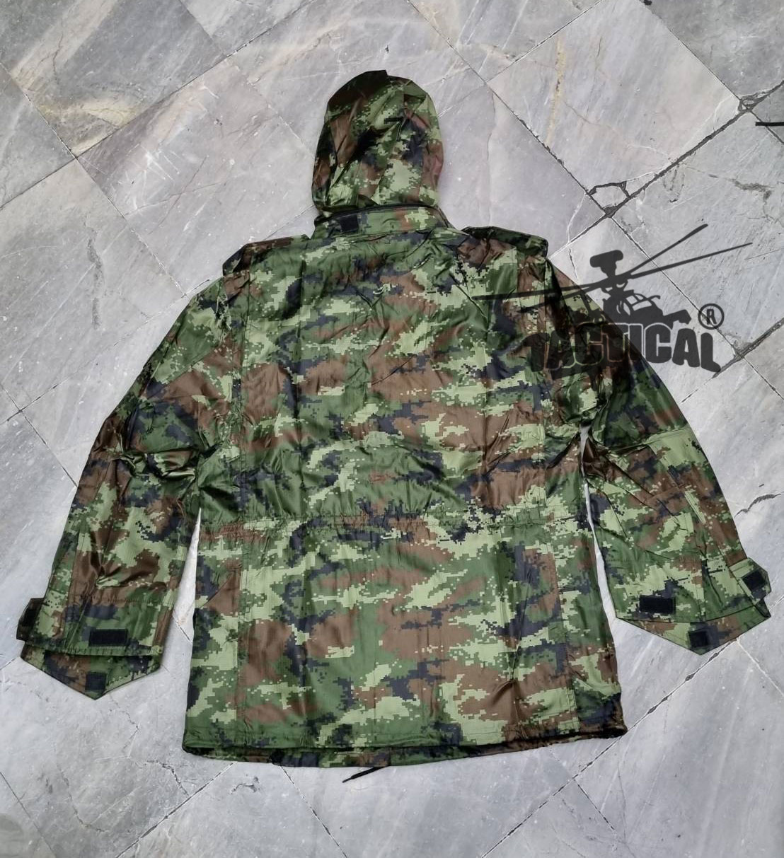 Jacket Field ผ้าร่ม ลายพราง