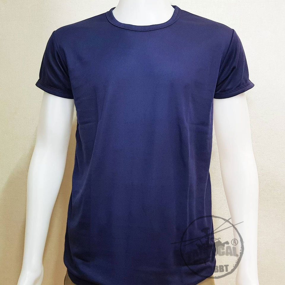 เสื้อยืดแขนสั้น คอกลม ผ้า TC 5 สี (ดำ น้ำตาล เขียว กรมท่า ขาว)