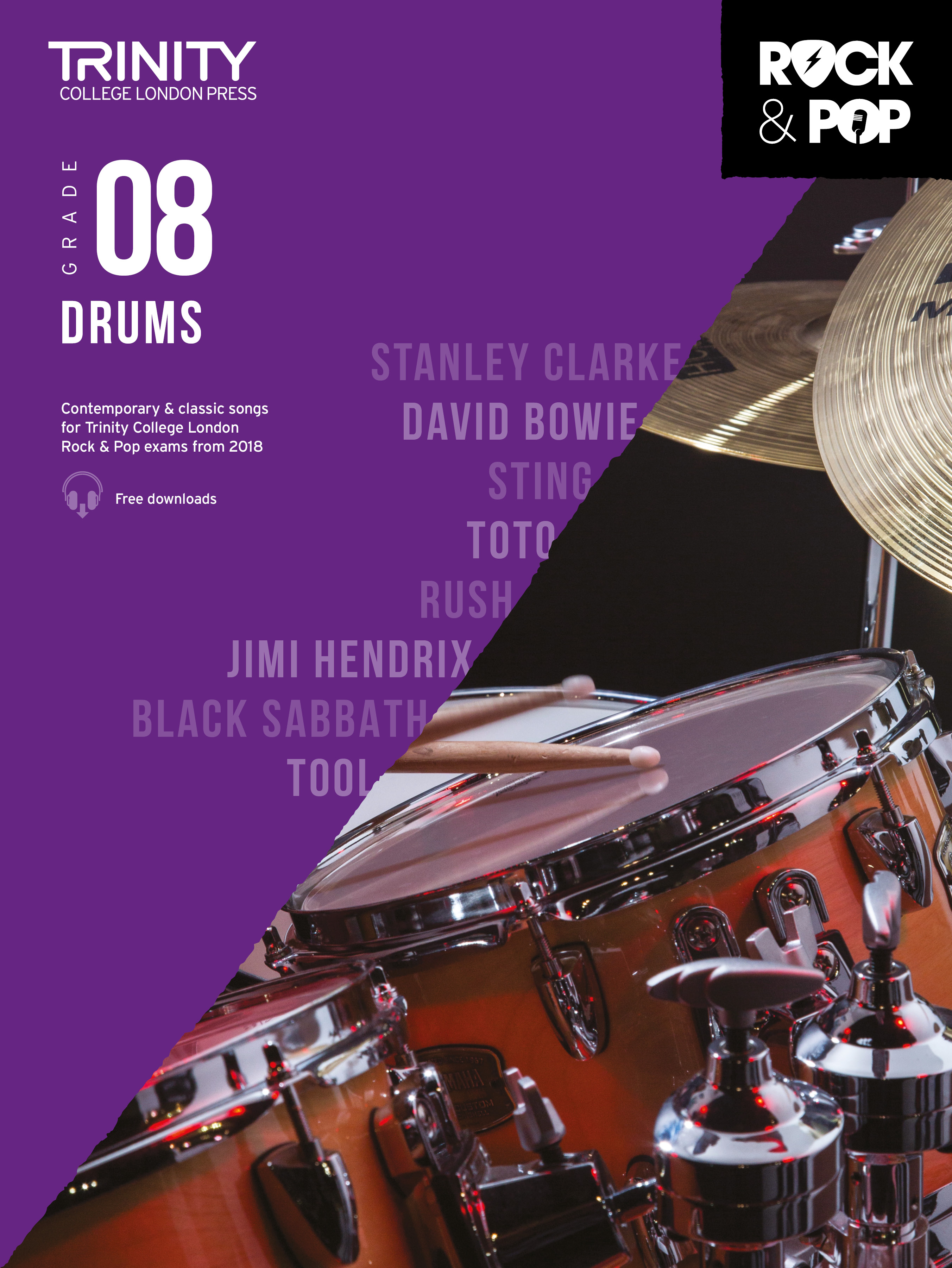 Rock&Pop 2018 Drums Grade 8