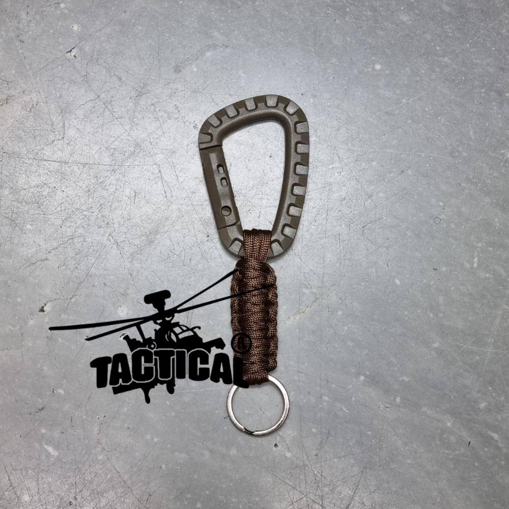 (รวม) พวงกุญแจเชือก Carabiner Tactical Link