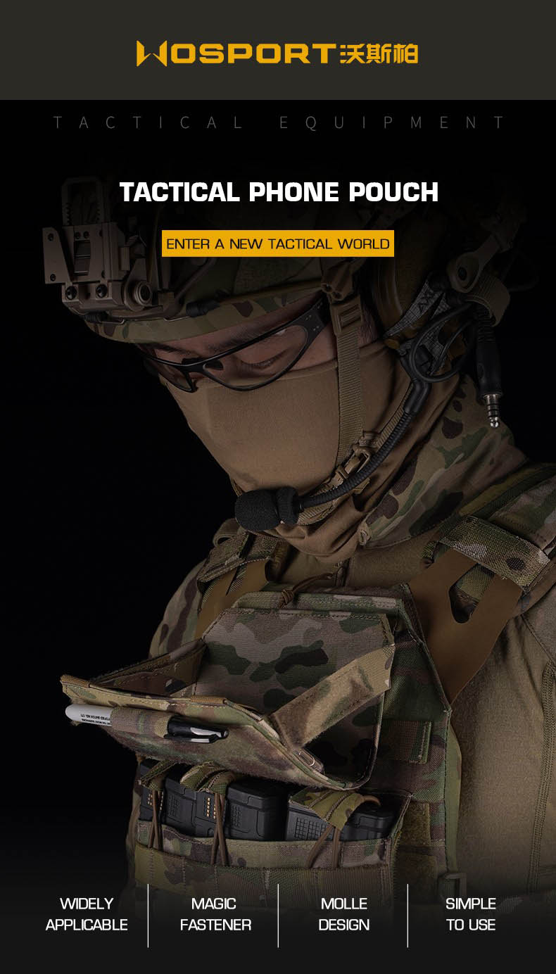 เคสโทรศัพท์ติดเสื้อเวส ทรง Admin Pouch