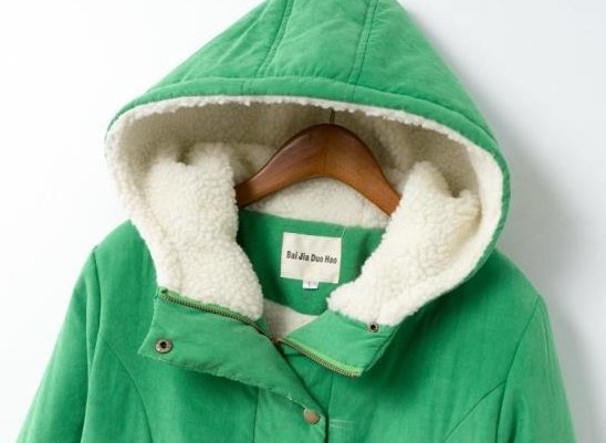 PreOrderคนอ้วน - เสื้อกันหนาวแฟชั่น ไซส์ใหญ่ คนอ้วน ผ้าฝ้าย บุขนสัตว์ด้านในทั้งตัว มีHood สี : น้ำเงินเข้ม / เขียว