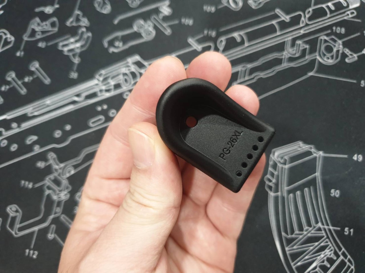 Grip ต่อแม็ก G26