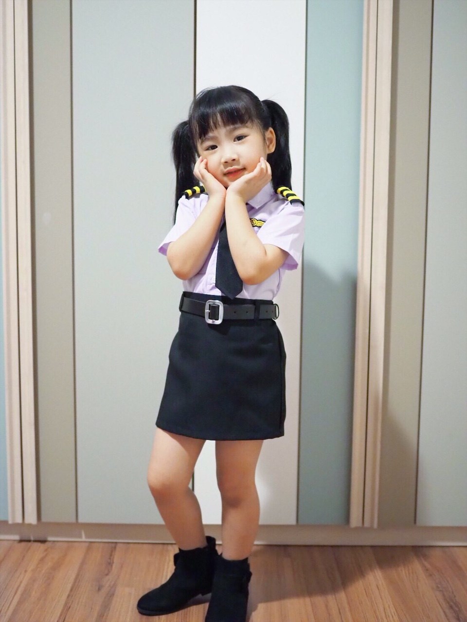 ชุดนักบินชุดอาชีพในฝันสำหรับเด็ก(หญิง)