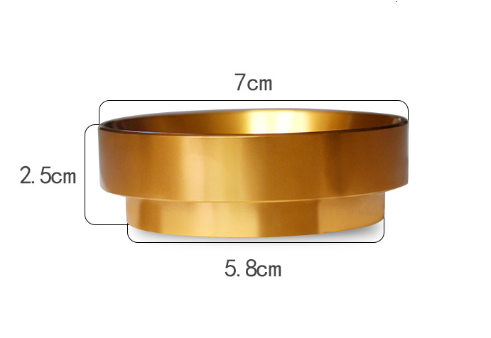 วงแหวนครอบด้ามชงกาแฟ อลูมีเนียม มีแม่เหล็ก 1610-519-C03 (สุ่มสี)