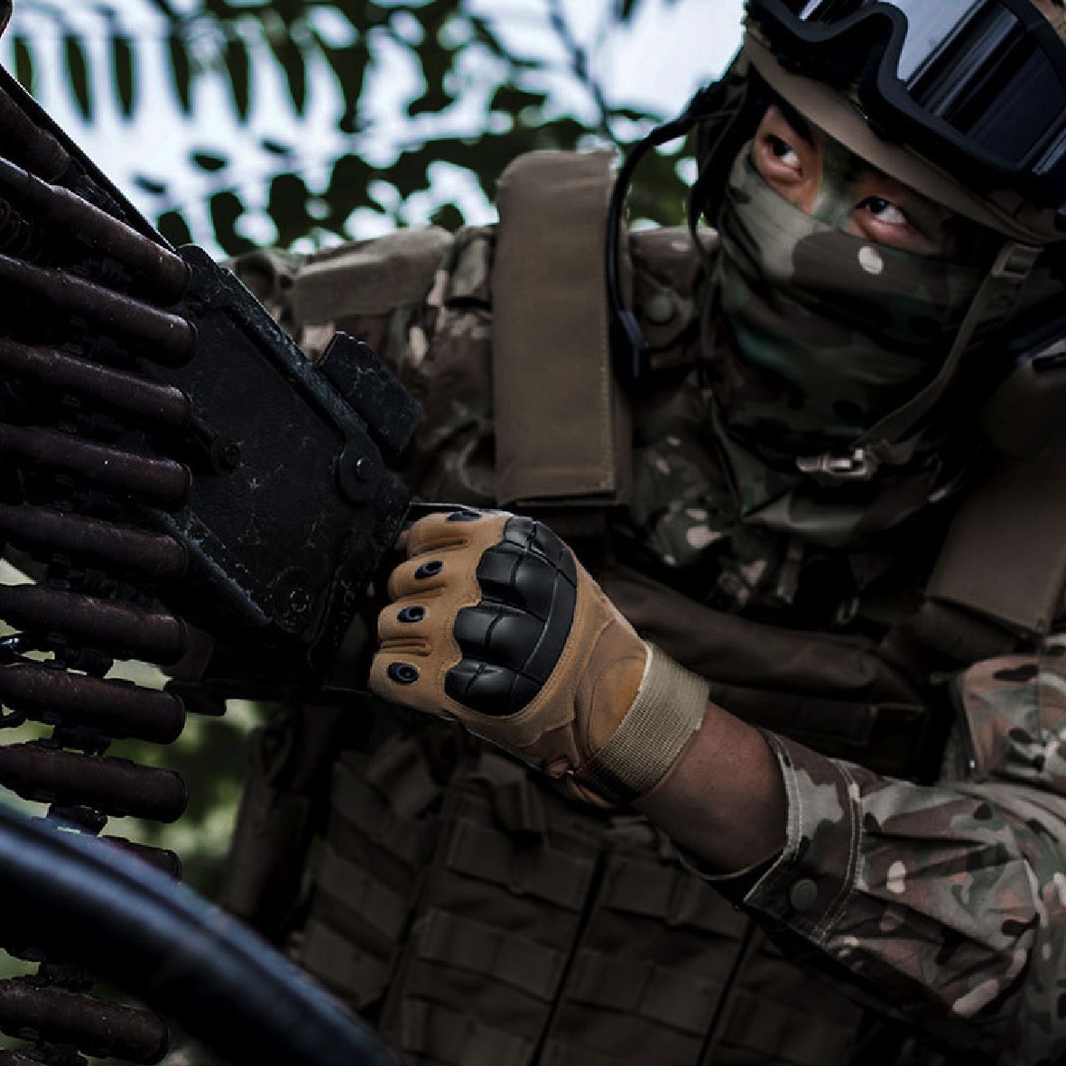 ถุงมือเต็มนิ้ว OK สนับนิ่ม (3 สี)