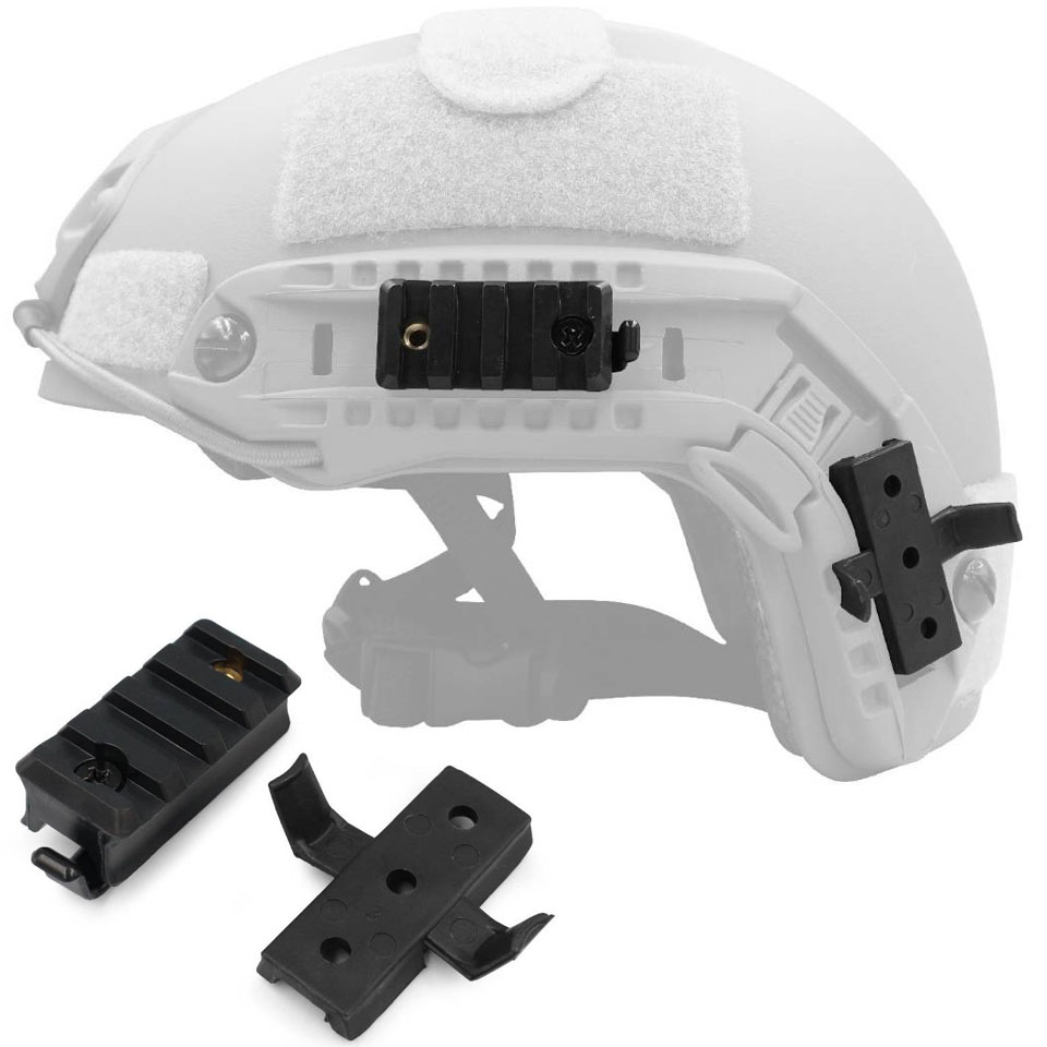 Adapter ติดรางข้างหมวก (ดำ/ทราย)
