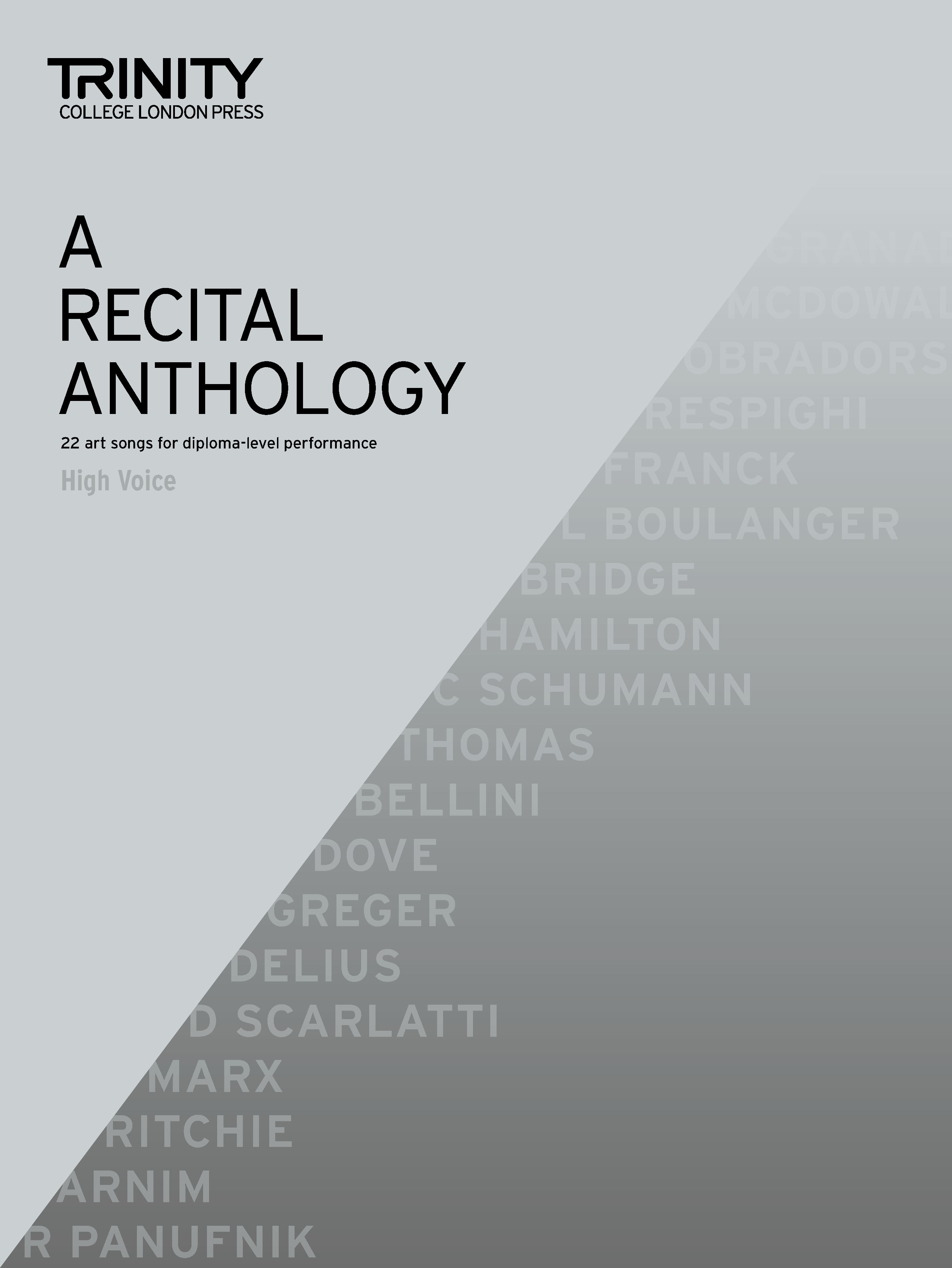 A Recital Anthology - Singing (ATCL)