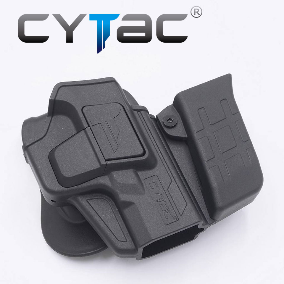 (ของแท้) ซองพกนอก Cytac ปลดนิ้วชี้ + ซองแม็ก