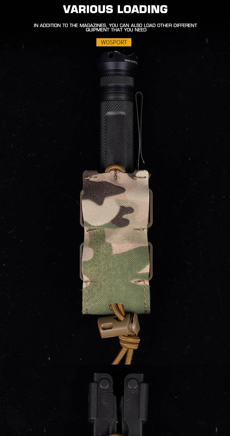 เพ้าแม็กกาซีน ทรง Wilder Tactical รุ่น Urban Assault Extended