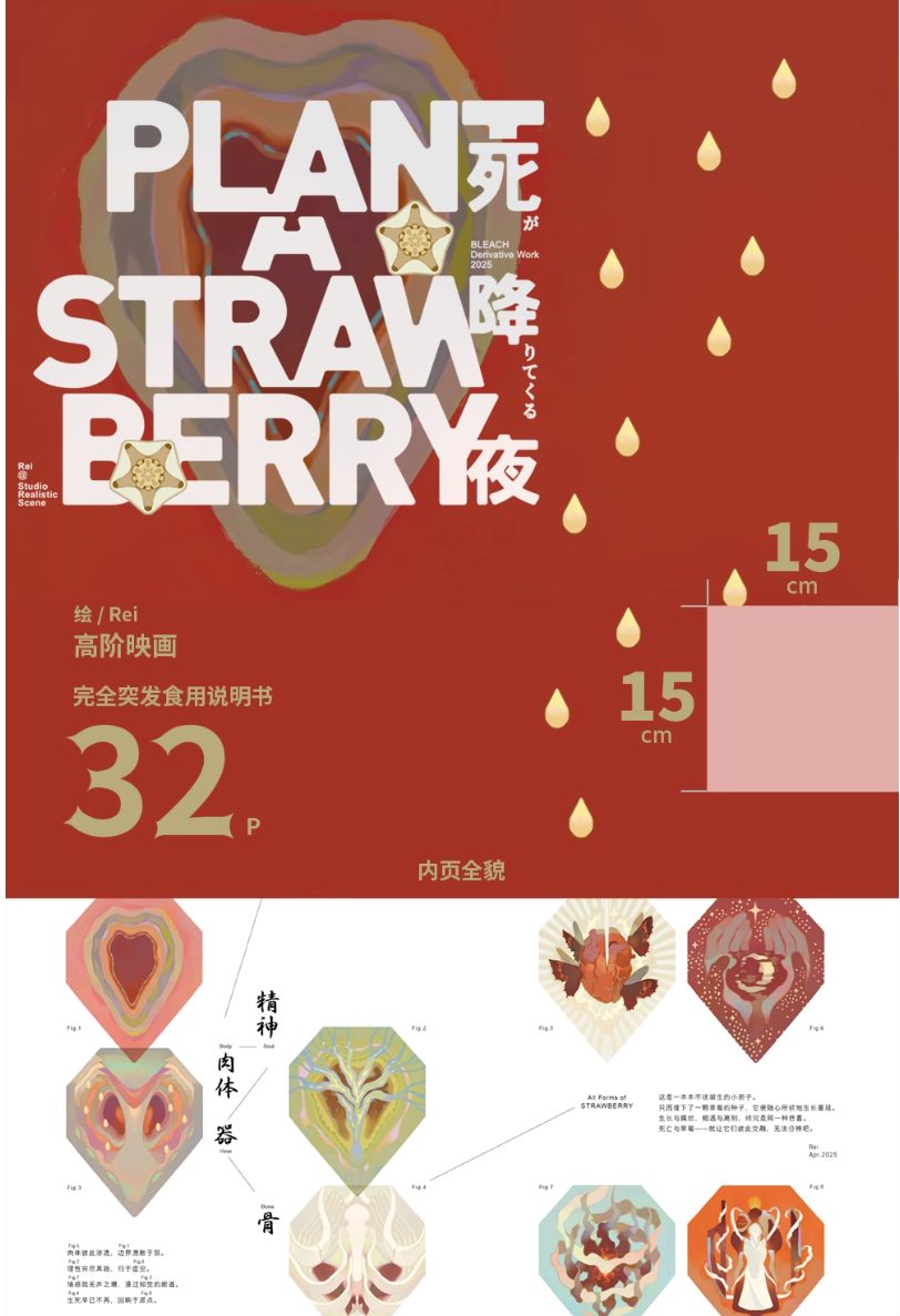 PLAN A STRAWBERRY เซ็ตแฟนอาร์ทบลีซสุดเลอค่า จากอาจารย์เรย์