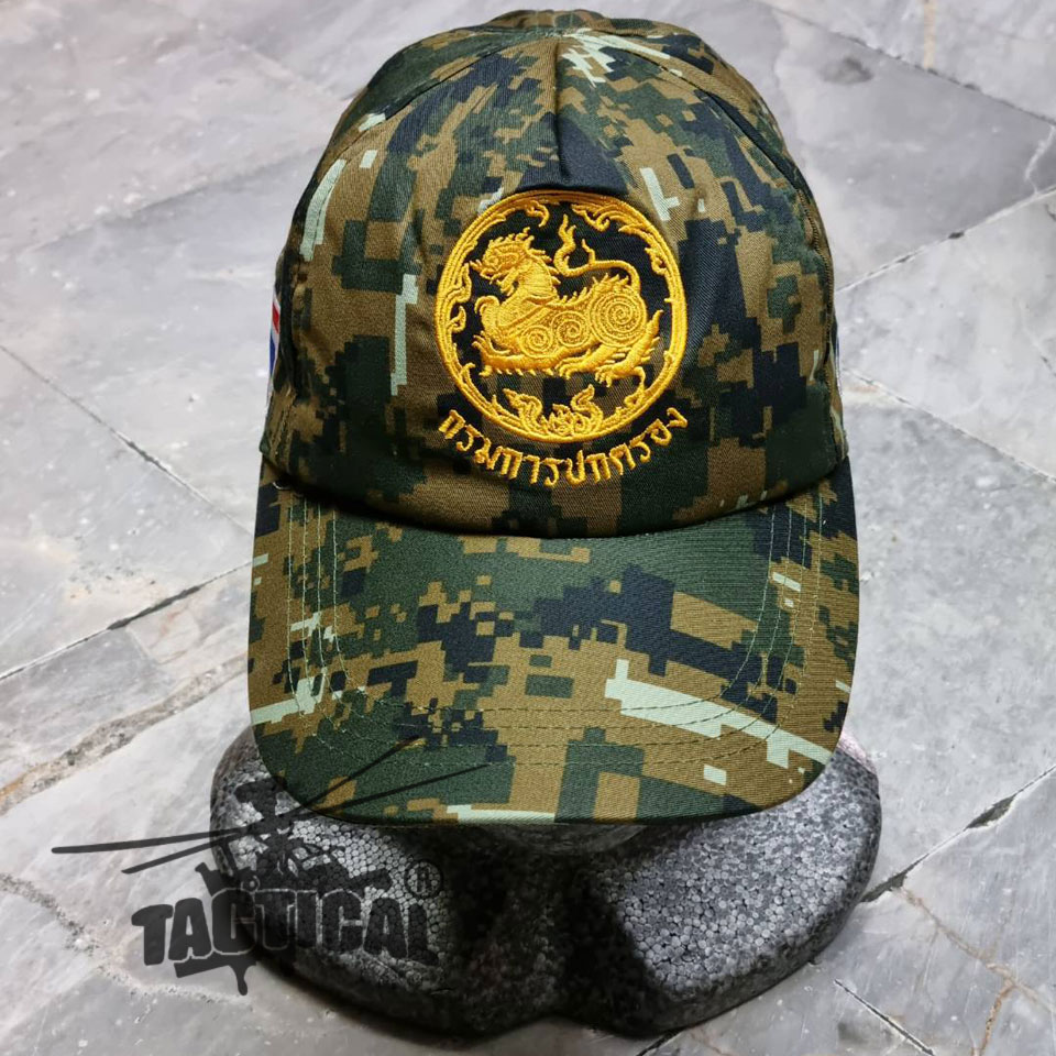 หมวกแก๊ป ดต.อส. สิงห์กลม ซิปหลัง